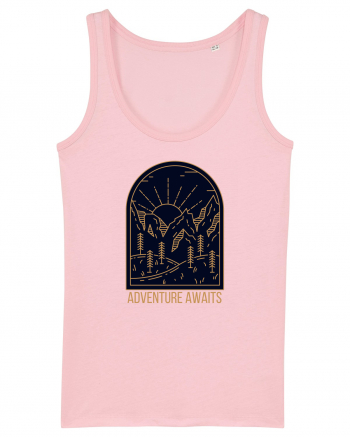 Adventure Awaits  Cotton Pink