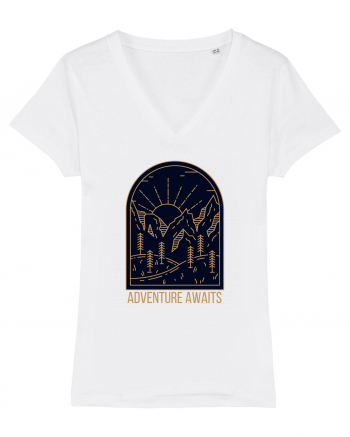 Adventure Awaits  White