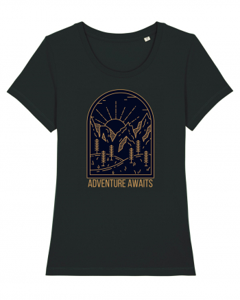 Adventure Awaits  Black