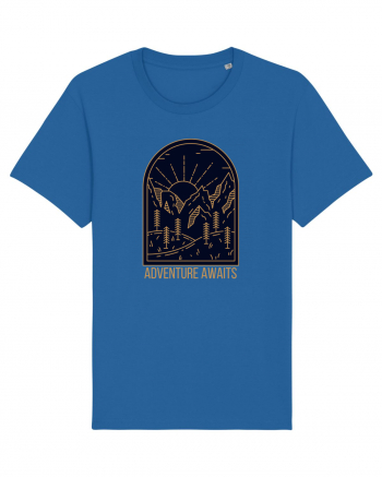 Adventure Awaits  Royal Blue