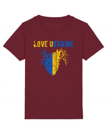 Love Ukraine Burgundy