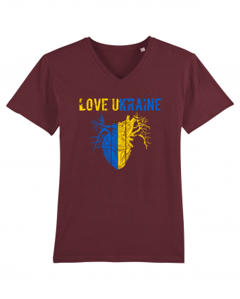 Love Ukraine Burgundy