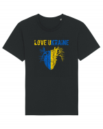 Love Ukraine Tricou mânecă scurtă Unisex Rocker