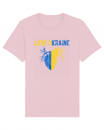 Love Ukraine Cotton Pink