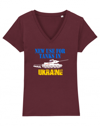 Tanks in Ukraine Burgundy