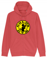 Gold's Gym Hanorac cu fermoar Unisex Connector