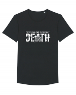 DEATH Tricou mânecă scurtă guler larg Bărbat Skater