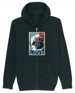 Love Dogs Hanorac cu fermoar Unisex Connector