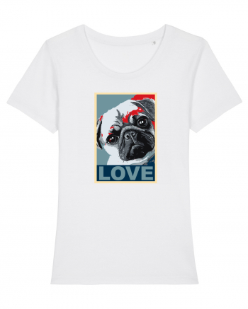 Love Dogs White