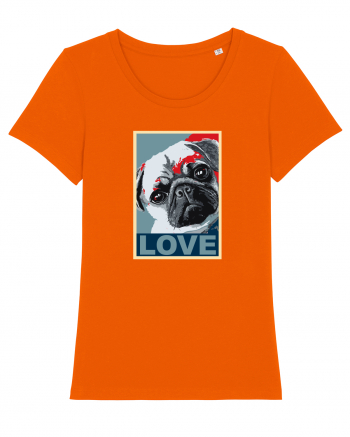 Love Dogs Bright Orange