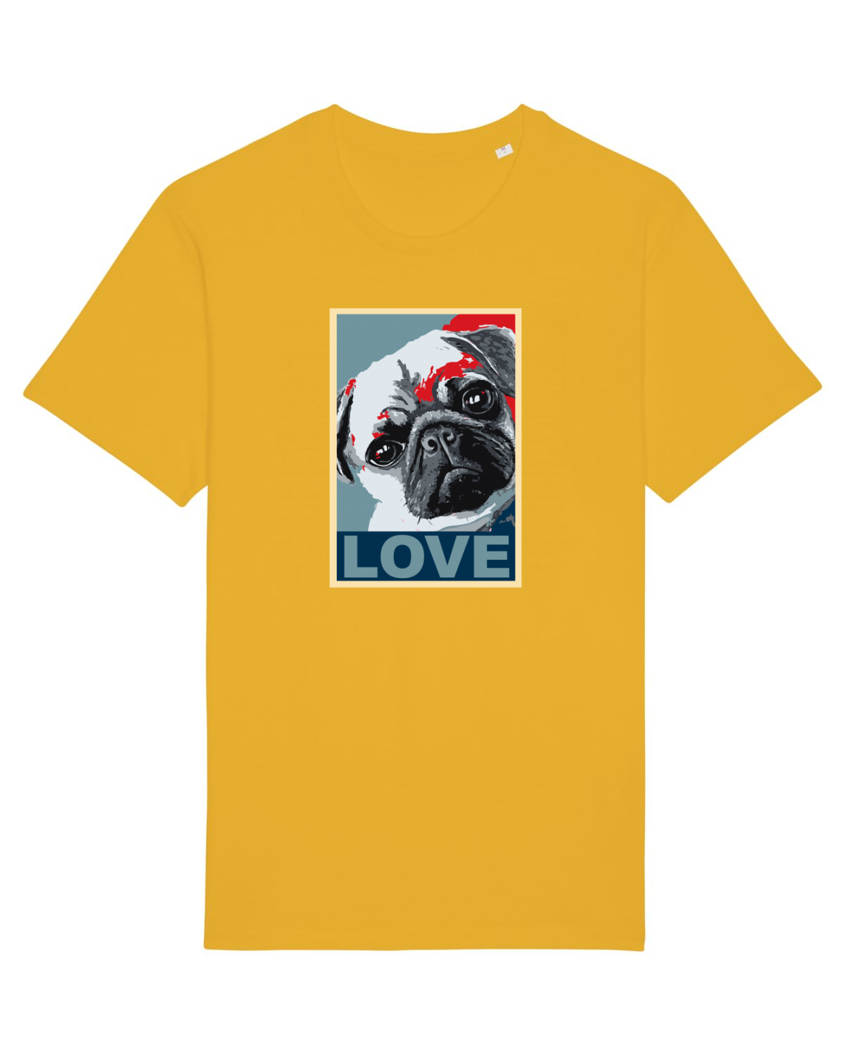 Tricou mânecă scurtă Unisex Rocker Spectra Yellow