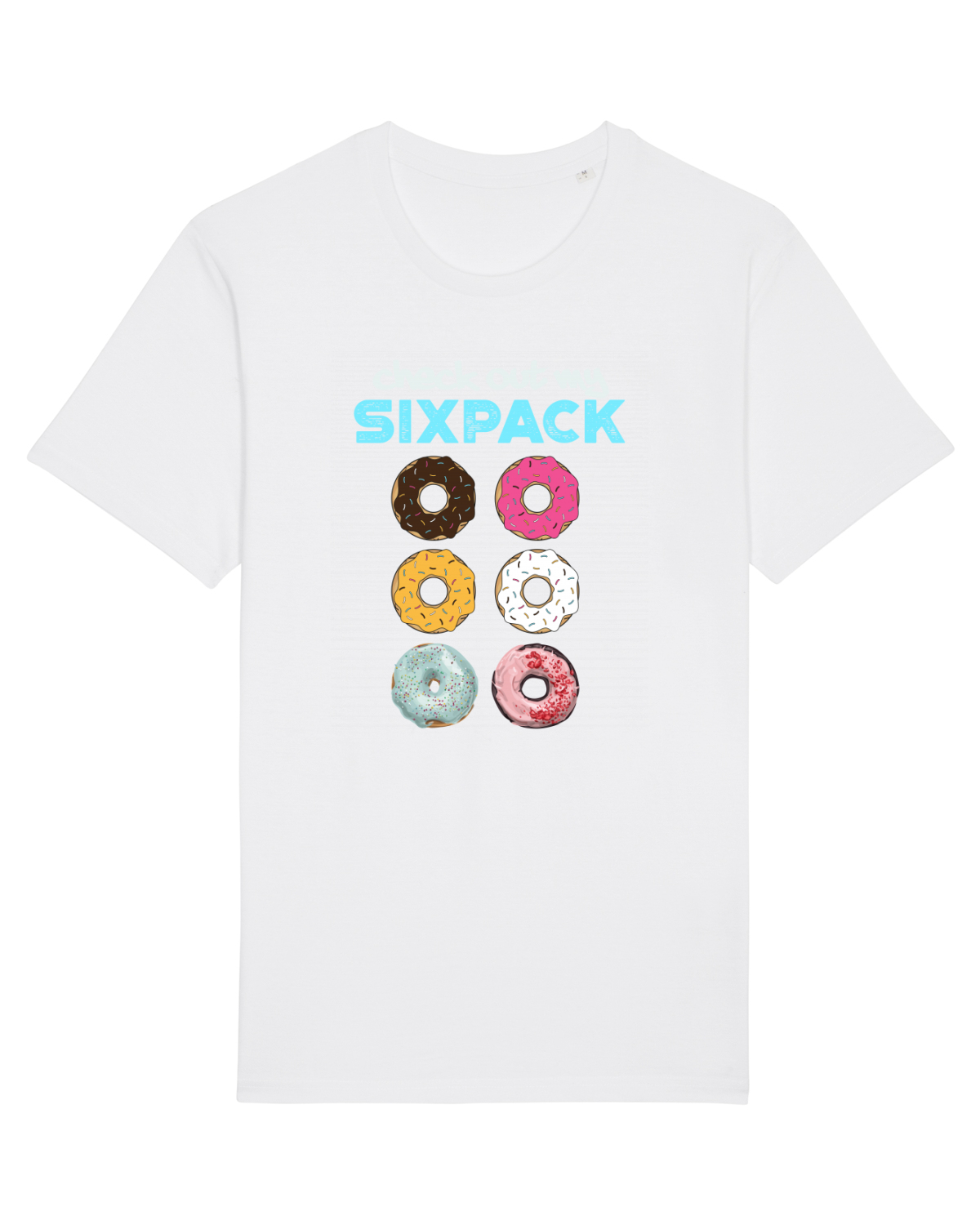 Tricou mânecă scurtă Unisex Rocker White
