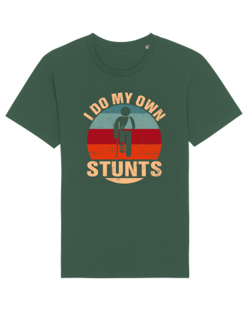 I Do My Own Stunts Bottle Green