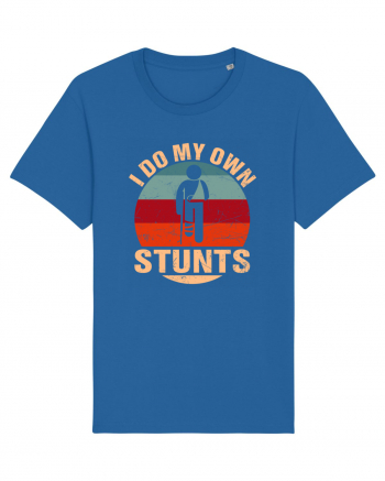 I Do My Own Stunts Royal Blue