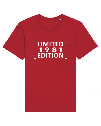 Limited Edition 1981 Red