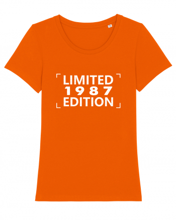 Limited Edition 1987 Bright Orange