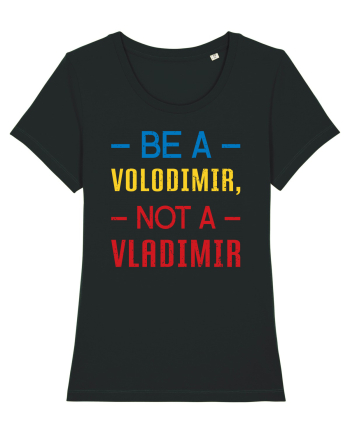 Be a VOLODIMIR, not a VLADIMIR Black