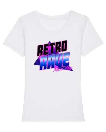 Retro Rave White