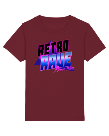 Retro Rave Burgundy
