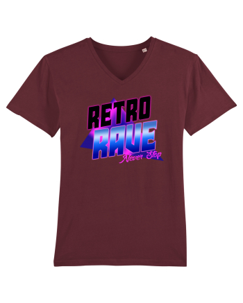 Retro Rave Burgundy