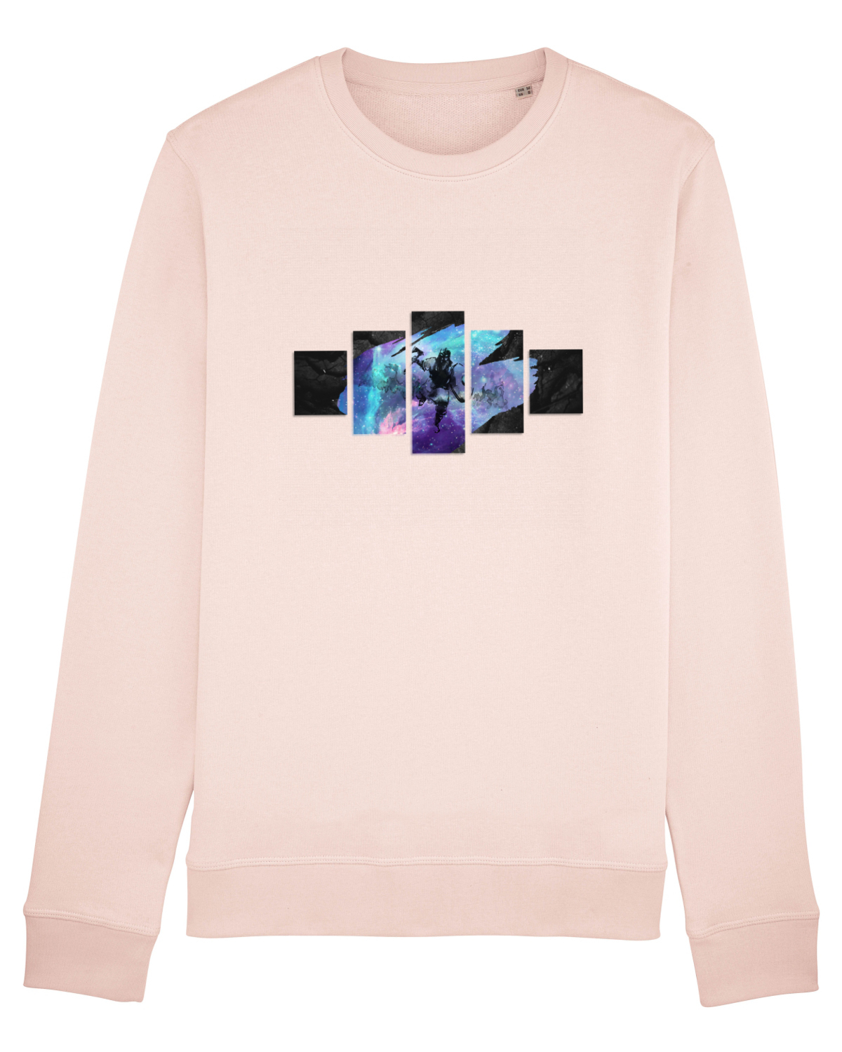 Bluză mânecă lungă Unisex Rise Candy Pink