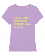 Succes Tricou mânecă scurtă guler larg fitted Damă Expresser