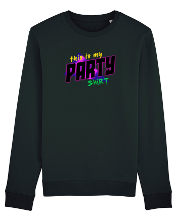 This is my party shirt. Black