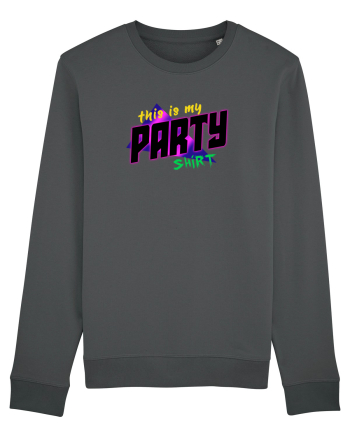 This is my party shirt. Anthracite