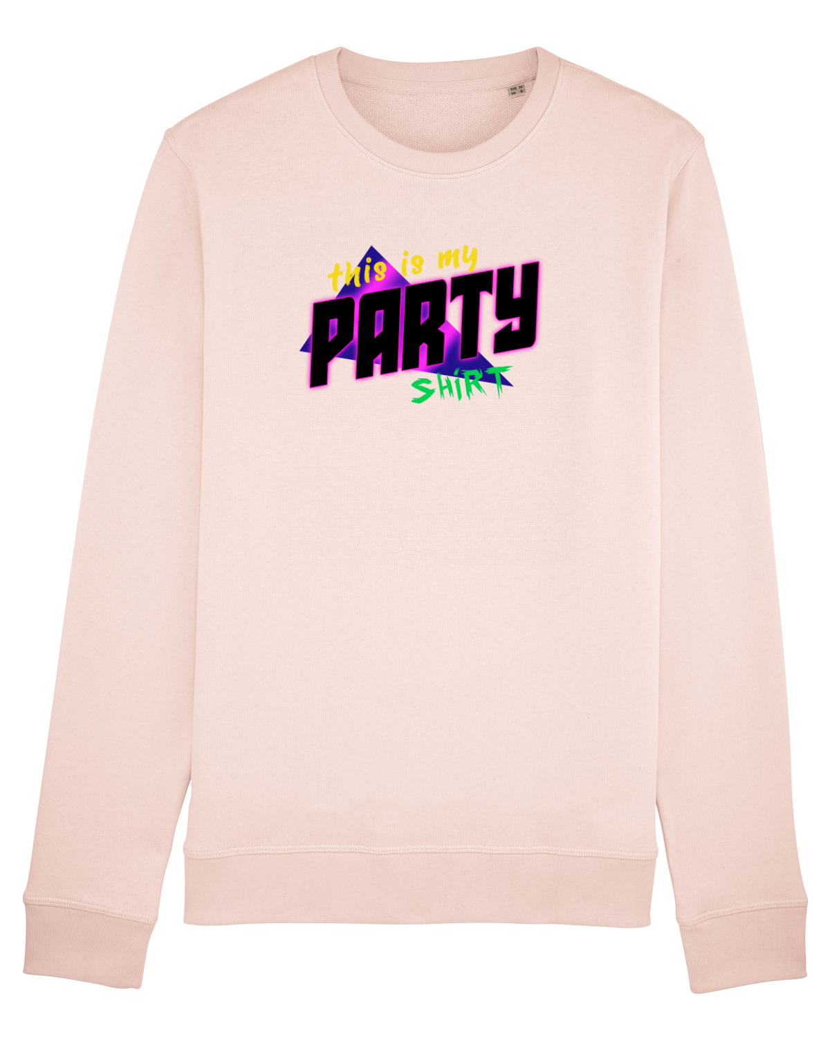 Bluză mânecă lungă Unisex Rise Candy Pink