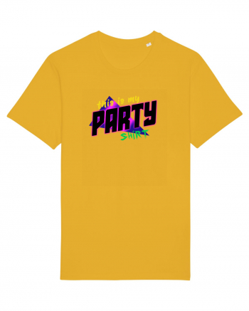 This is my party shirt. Spectra Yellow