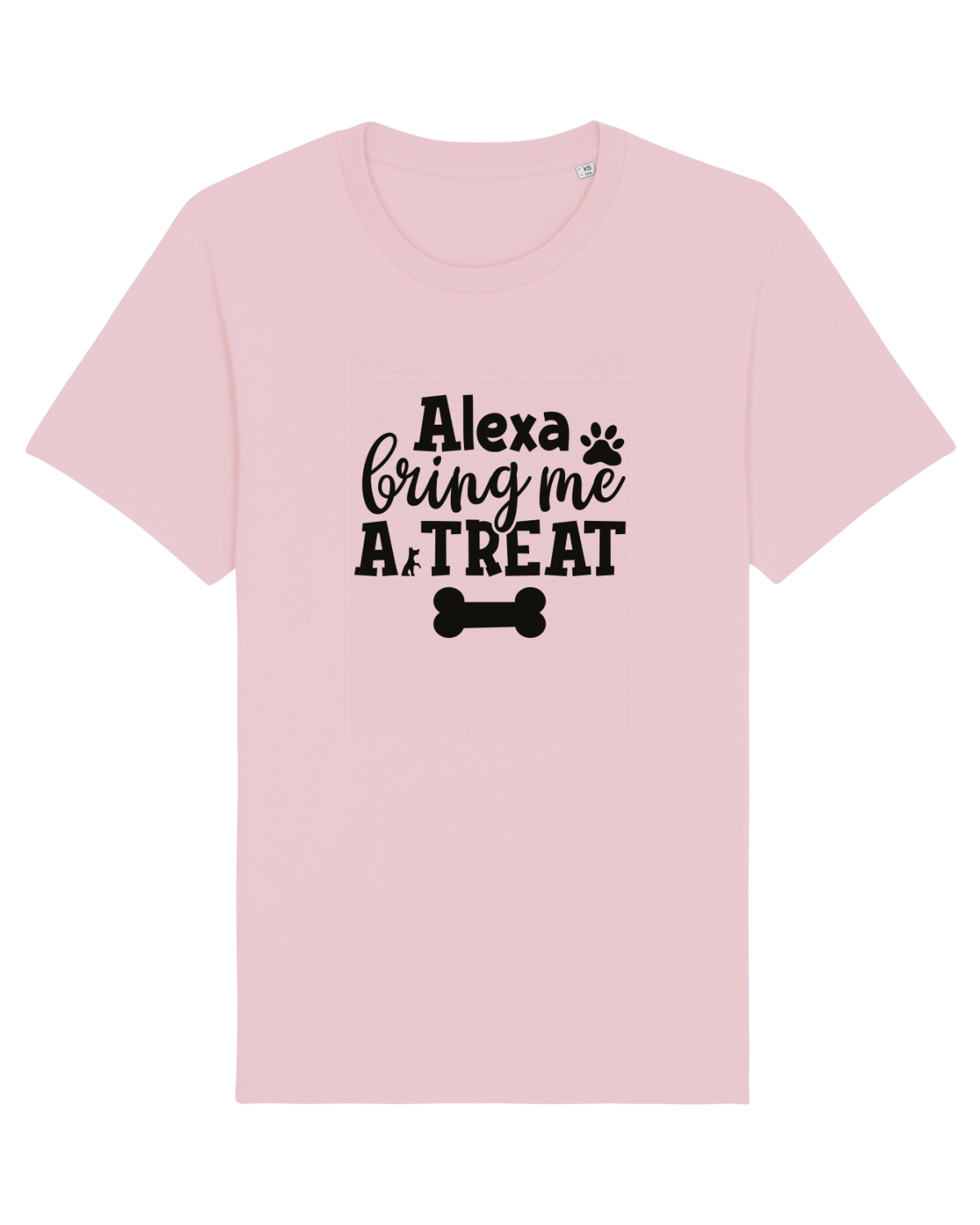 Tricou mânecă scurtă Unisex Rocker Cotton Pink