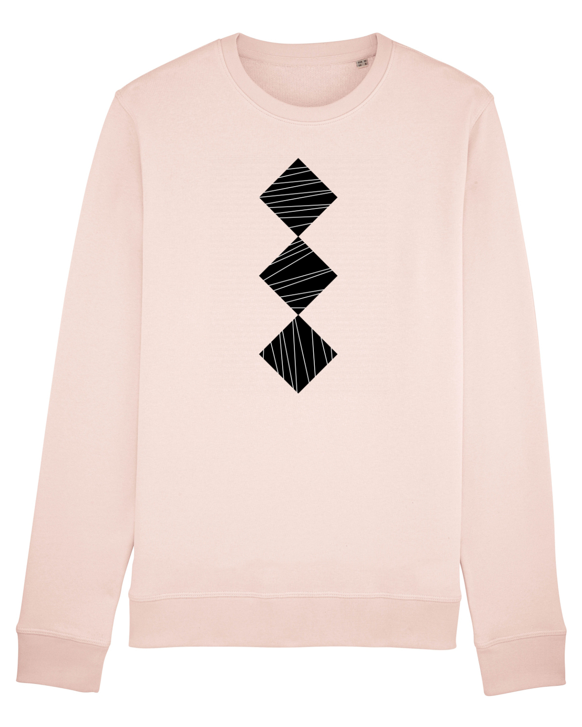 Bluză mânecă lungă Unisex Rise Candy Pink