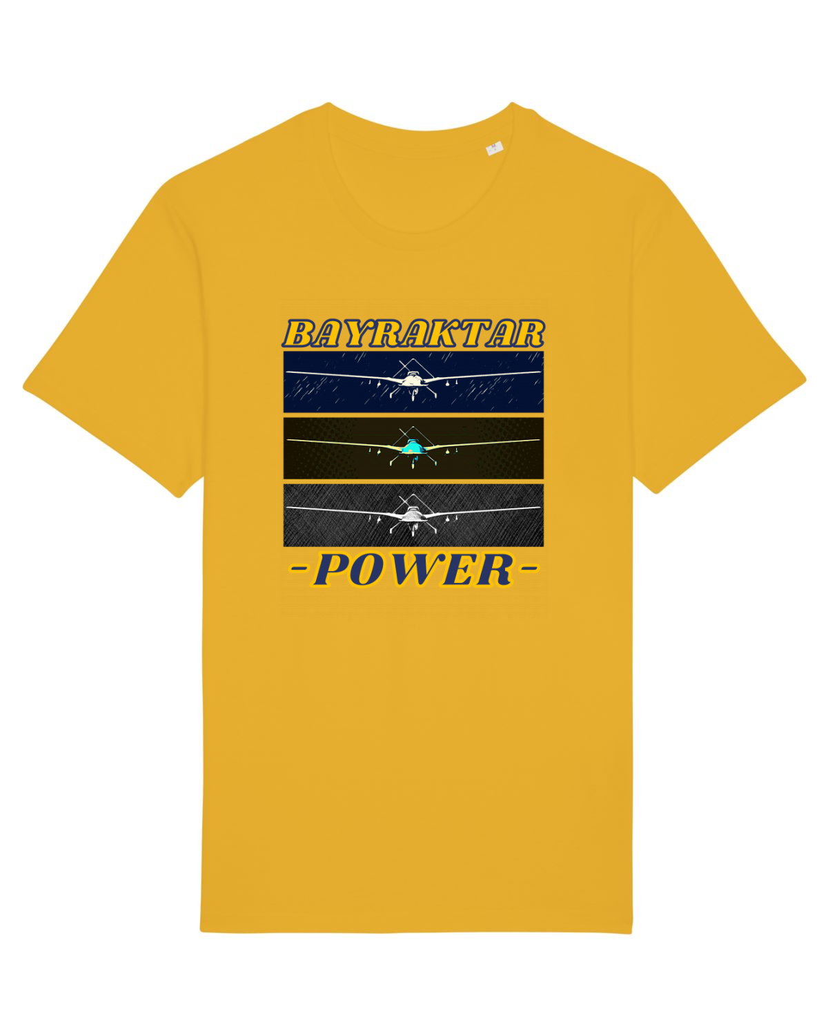 Tricou mânecă scurtă Unisex Rocker Spectra Yellow