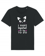 I have Important Cat Stuff To Do Tricou mânecă scurtă Unisex Rocker