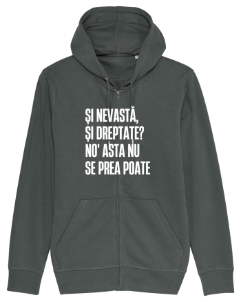 Tricou personalizat Și nevastă, și dreptate? Anthracite