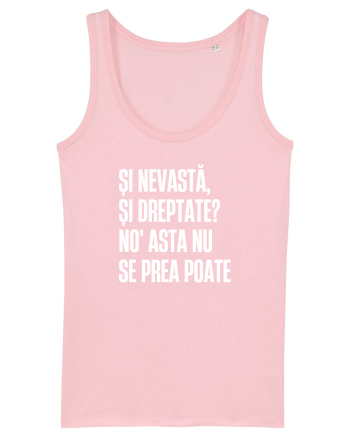 Tricou personalizat Și nevastă, și dreptate? Cotton Pink