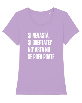 Tricou personalizat Și nevastă, și dreptate? Lavender Dawn