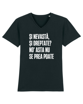 Tricou personalizat Și nevastă, și dreptate? Black