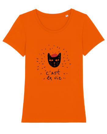 C'est La Vie Bright Orange