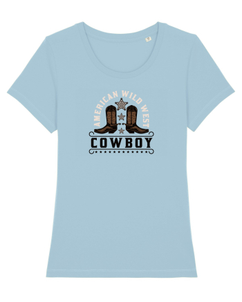 American Wild Wild West Sky Blue
