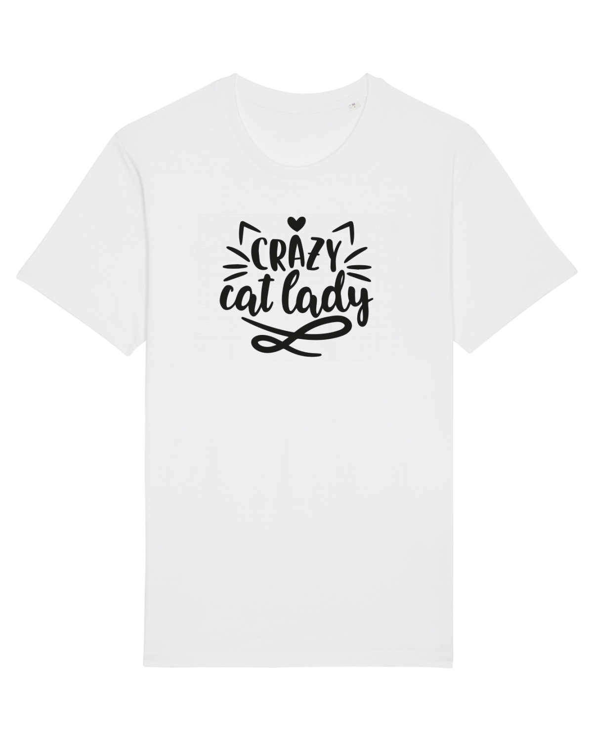 Tricou mânecă scurtă Unisex Rocker White