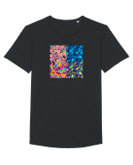 Day And Night Tricou mânecă scurtă guler larg Bărbat Skater