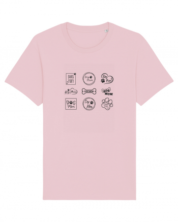 Dog Mom Cotton Pink