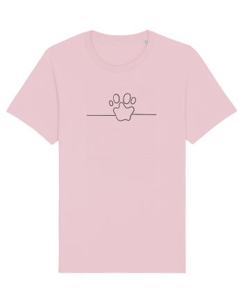 Dog Print Cotton Pink