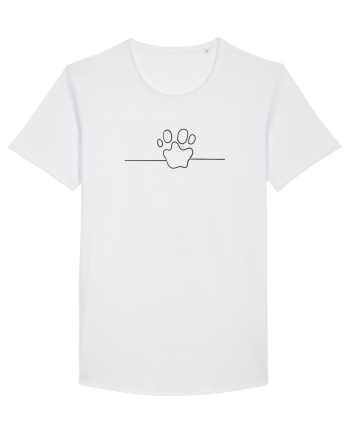 Dog Print White