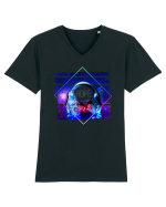 Astronaut Hope Tricou mânecă scurtă guler V Bărbat Presenter