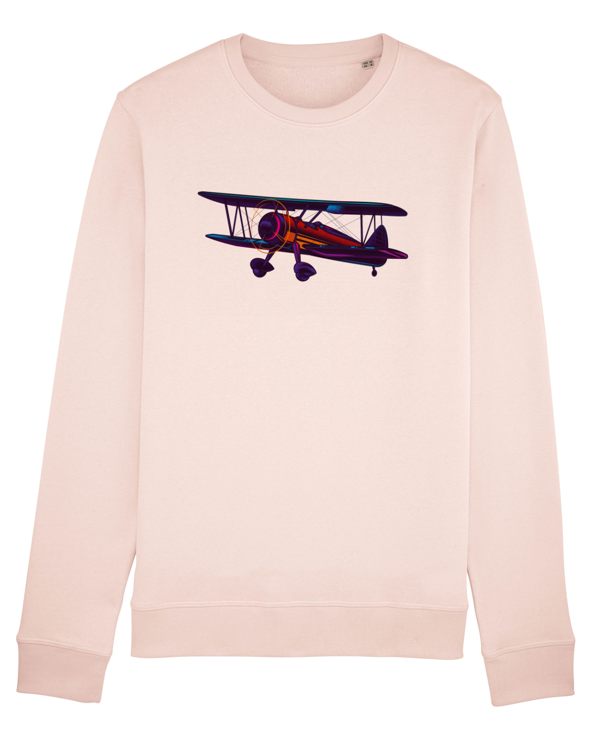 Bluză mânecă lungă Unisex Rise Candy Pink