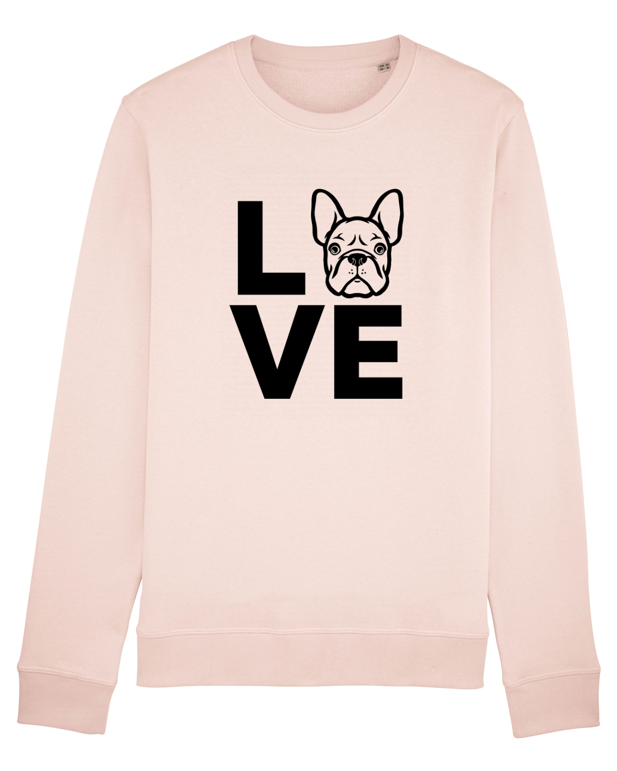Bluză mânecă lungă Unisex Rise Candy Pink