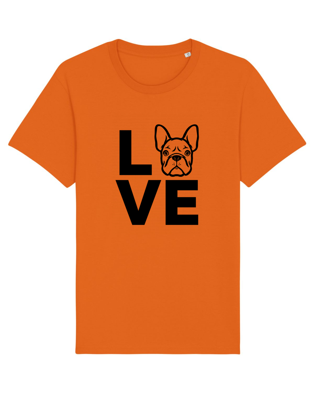 Tricou mânecă scurtă Unisex Rocker Bright Orange