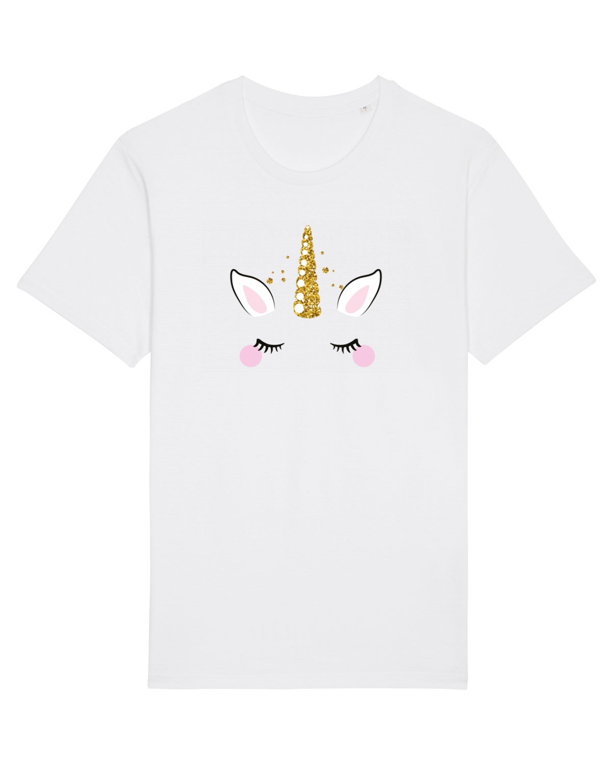 Tricou mânecă scurtă Unisex Rocker White